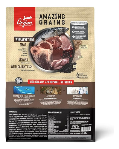 Alimento Para Perro Orijen Dry Dog Regional Red Recipe 10 Kg