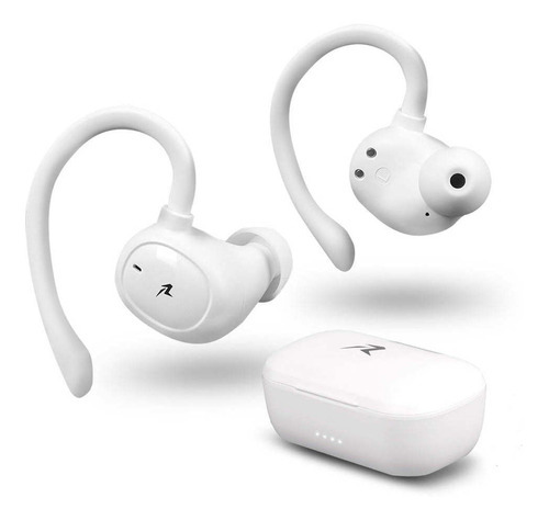 Audífonos Inalámbricos Deportivos Bluetooth Contra Agua Ipx4 Color Blanco