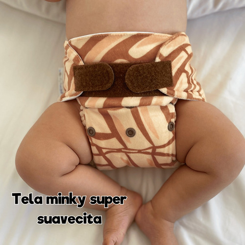 Pañales Ecológico Edición Limitada Minky + Babero