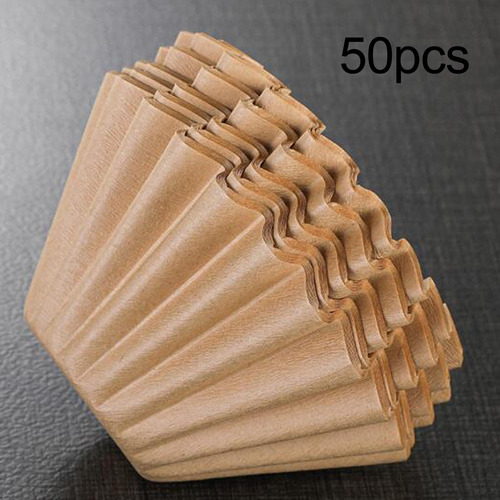 2 X 50 Filtros De Cesta De Papel De Filtro De Café