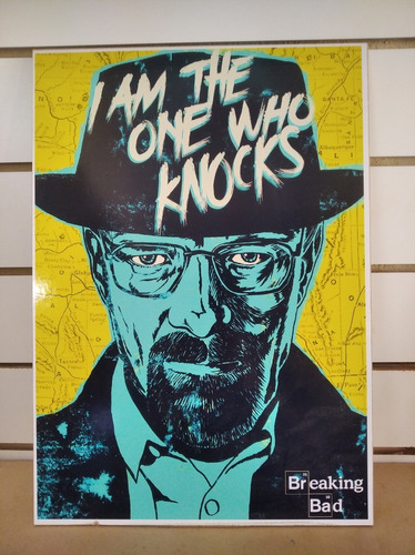 Cuadro Breaking Bad  Poster  30x42 Mdf