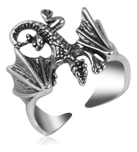 Anillo Con Forma De Serpiente Punk Para Hombre Y Mujer, Exag