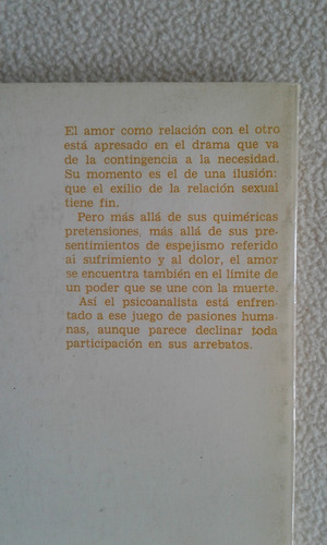 El Lugar Del Amor En El Psicoanálisis Maurice - M. Krajzman (Usado)
