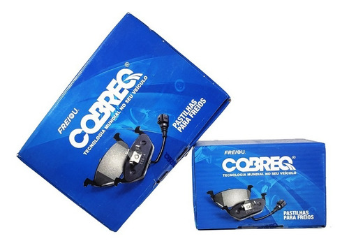 Imagem 1 de 6 de Kit Pastilha Freio Dianteira + Traseira Honda City 2010