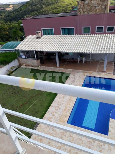 Imagem 28 de 28 de Casa Alto Padrão Com 5 Dormitórios À Venda, 456 M² Por R$ 1.200.000 - Ouro Fino - Santa Isabel/sp - Ca0643
