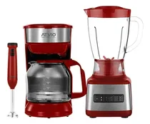 Comprar Set Electrodomésticos Cafetera, Licuadora, Batidora, Atvio