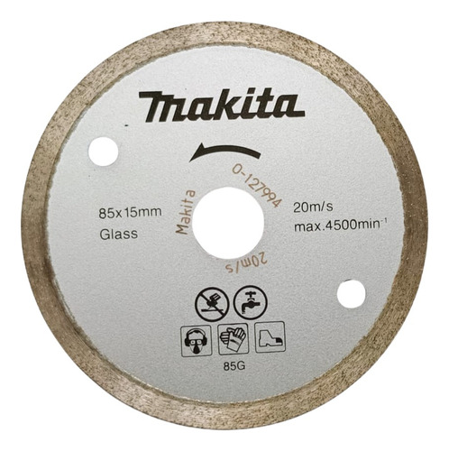 Makita 0-127994 Disco Diamantado 4500 Rpm Ø8 Cm