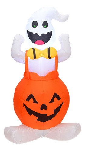 Halloween De Calabazas De Inflable De Fantasma, 1.2m