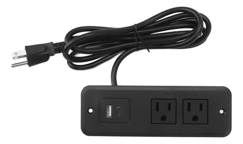 Enchufe Empotrable Para Muebles De Escritorio, 125 V, Tipo C