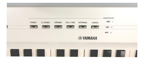 Teclado Digital Yamaha P125 Piano Blanco 88 Teclas Pa 150