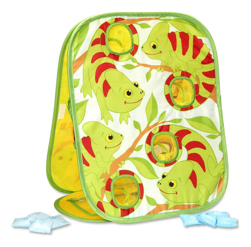 Beanbag Toss Game Melissa & Doug Verdie Chameleon Para Niños