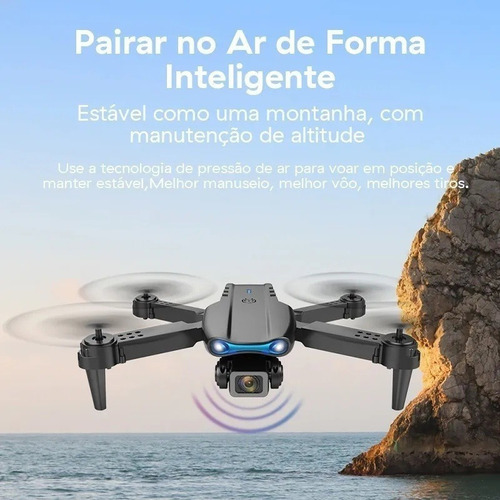 Drone 4k Camera E99 Dual Batería De Larga Duración