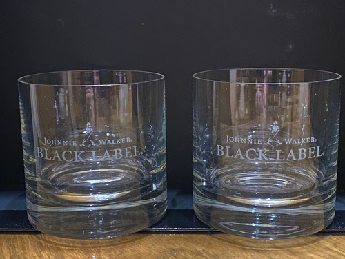 Set X4 Vaso Cristal Johnnie Walker Whisky Scotch Ed Limitada