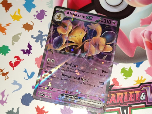 Alakazam Ex Promo, Carta Pokémon Original Y Nueva 