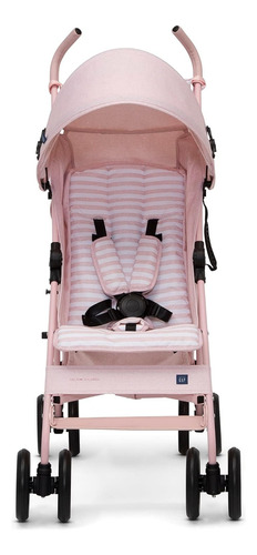 Babygap Carriola Clásico Reclinable Plegable Compacto Rayas Rosa Rosa