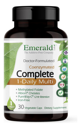 Emerald Labs Multivitamínico Completo Diario 30 Cápsulas