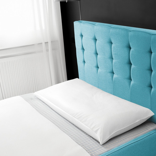 Cabecera Queen Size Roomi Explorer Diseño Moderno Rs Color Azul Petróleo