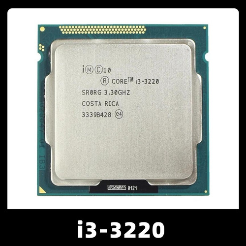Procesador Core I3 3220 Lga 1155 De Doble Núcleo De 3,3 Ghz