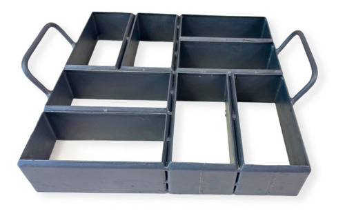 Imagem 2 de 2 de Forma 8 Bloquetes Paver Piso Retangular 20x10x6 Jalossimaq