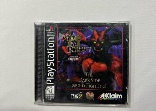 Advanced Dungeons & Dragons Iron And Blood - Ps1 - Completo (Reacondicionado)