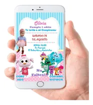 Comprar Invitacion Patita Lulu - Con Foto - Interactiva