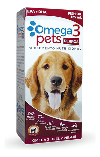 Omega 3 Pets Perro Solución Oral 125 Ml