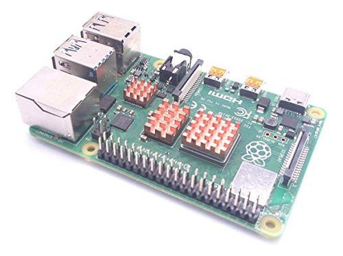 Kit De Disipador Térmico Easycargo Raspberry Pi 4 De Cobre +