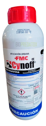 Cynoff Ce 960 Ml Insecticida Cipermetrina Envío Gratis Chinc