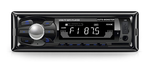 Imagem 2 de 4 de Som Automotivo Radio Bluetooth Sd Usb Leitor Cartão 4x50w