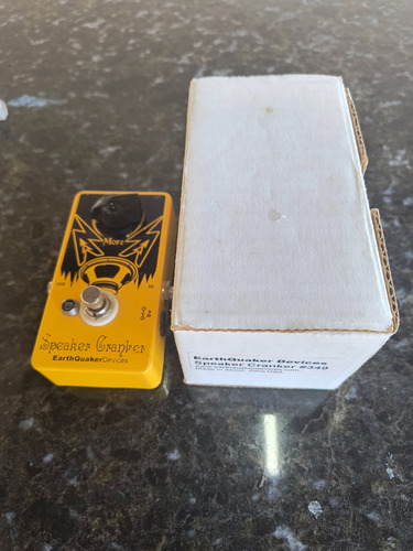 Earthquaker Devices Speaker Cranker V1 Não Special Na Caixa Amarelo (Usado)