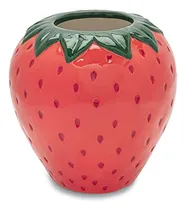 Comprar Ban.do - Jarrón De Cerámica Decorativo De Inspiración Vintage, Decoración Única Para El Hogar\u002Fcocina\u002Foficina, Campos De Fresas