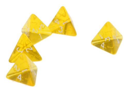 Dados De Cuatro De 4 Piezas Suministros Para De De Dados De