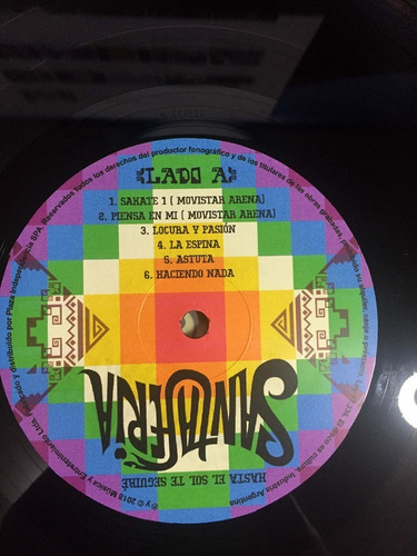 Imagen 2 de 3 de Vinilo Santa Feria Hasta El Sol Te Seguire Nuevo Sellado