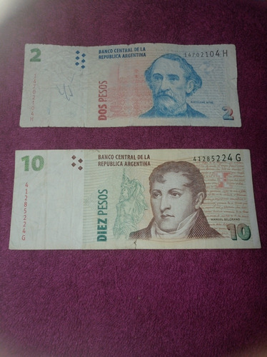Billetes De Argentina 