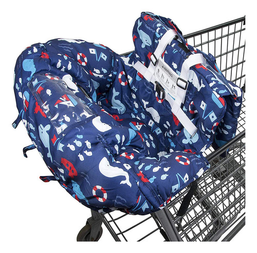 Funda Para Carrito De Compras Para Bebé, 2 En 1, Asiento P.