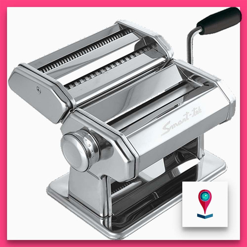 Fábrica De Pastas Smart Tek Buona Pasta Bp2017 Acero Inox Pc Color Plateado