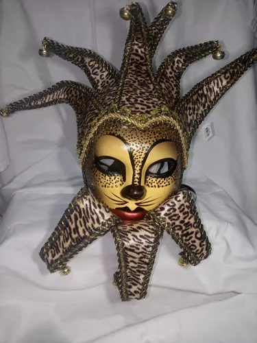 Mascara Carnaval De Venecia Leopardo