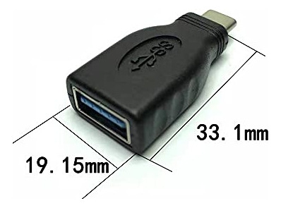 Adaptador Usb C A Usb 3.0, 2-pack, Otg Para Macbook Pro,