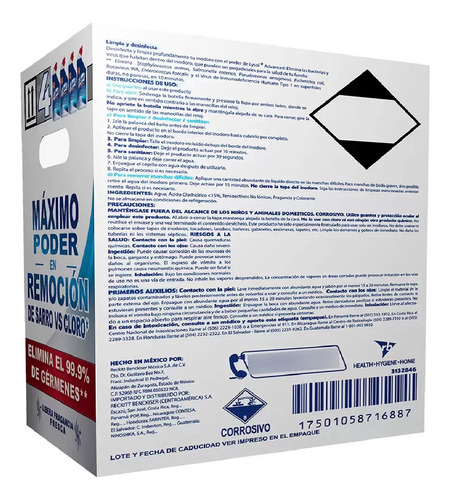Lysol Advanced Limpiador Desinfectante Para Inodoro 4pzs Msi