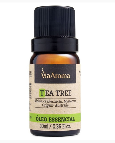 Óleo Essencial Melaleuca - Tea Tree - 100% Puro - Via Aroma 