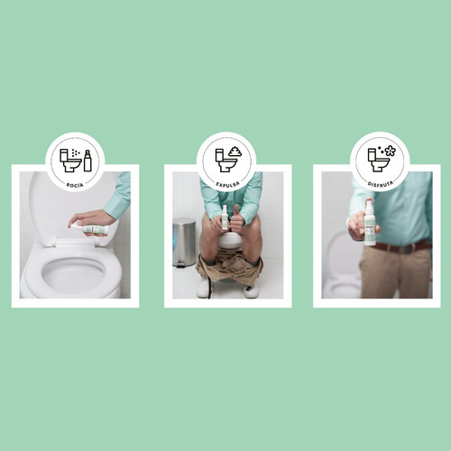 Aromatizante Para Baño Kapoop Neutralizador De Olores, 3pack