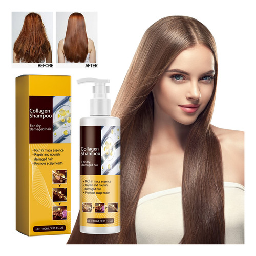 Shampoo De Cabelo Atado De 100ml Hidrata E Nutre O Cabelo
