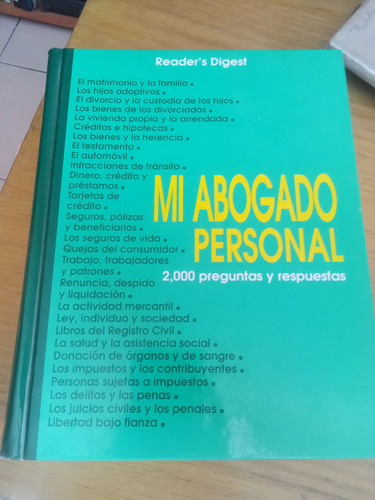 Mi Abogado Personal - Selecciones Del Reader's Digest