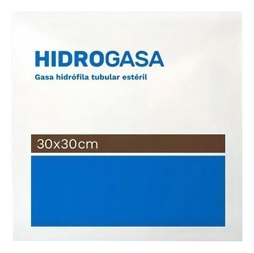 Gasa hidrófila Hidrogasa 30x30 N1 de 30cm x 30cm x 24u