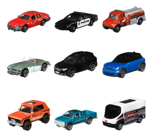 Auto Matchbox Pack X 9 X7111 Mattel