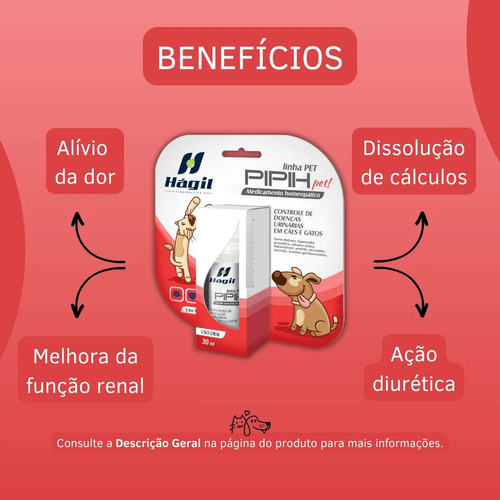 Kit 3un Pipih Pet 30ml Controle Do Sistema Urinário Cão/gato