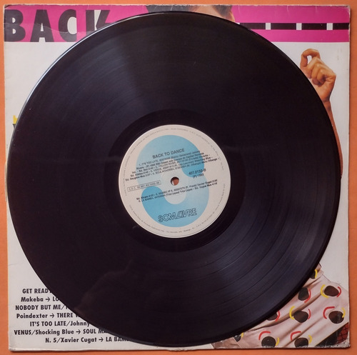 Lp Back To Dance 1993 Rare Earth Manu Dibango Vinil (Usado)