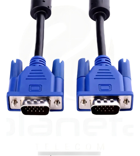Cabo Vga Para Monitor Notebook Ou Pc