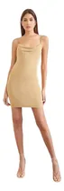 Comprar Vestido Fiesta Coctel Corto Champange Importado Forever 21