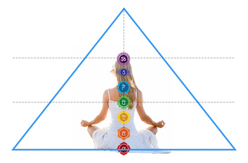 Piramide Meditação Projeção Astral Terapia 1,0m Alumínio